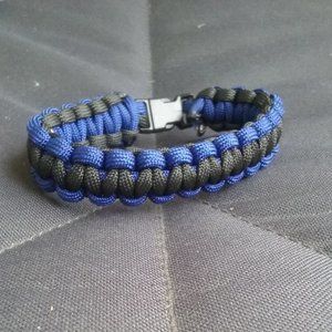 Police Awareness Paracord Bracelet